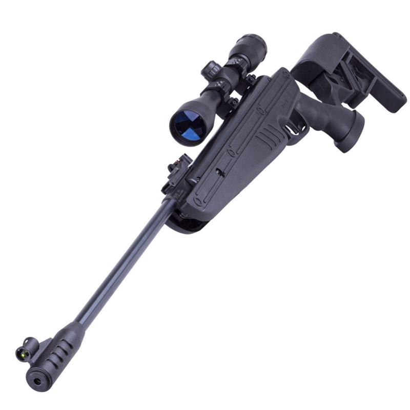 Swiss Arms TG-1 .177 cal Break Barrel Airgun Rifle with 4x40 Scope - Tophatter's Army Products & Self Defense Collectible Weapons - Tophatter Daily Deals